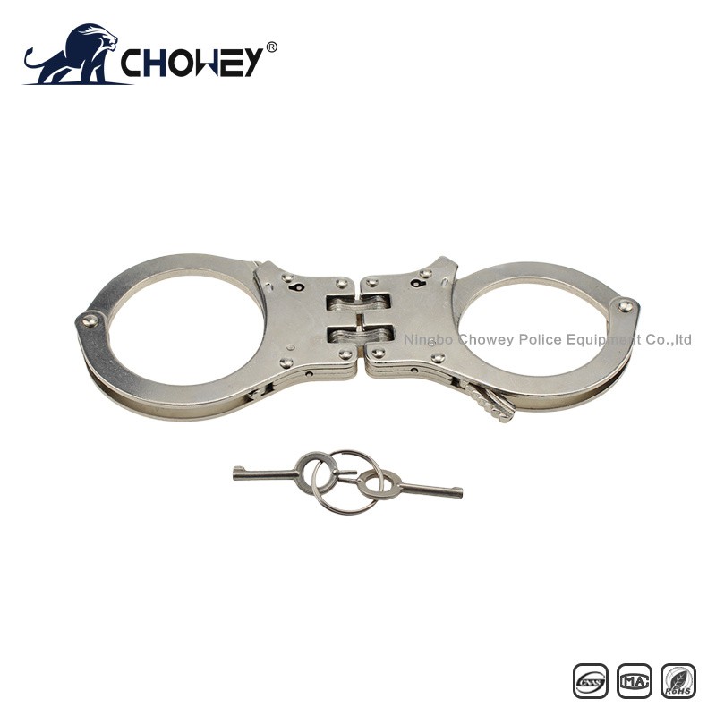 Nickel Plated Police Handcuffs