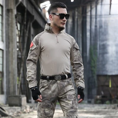 Bộ đồ Ếch Bộ đồ ngụy trang dày dặn chống mài mòn-